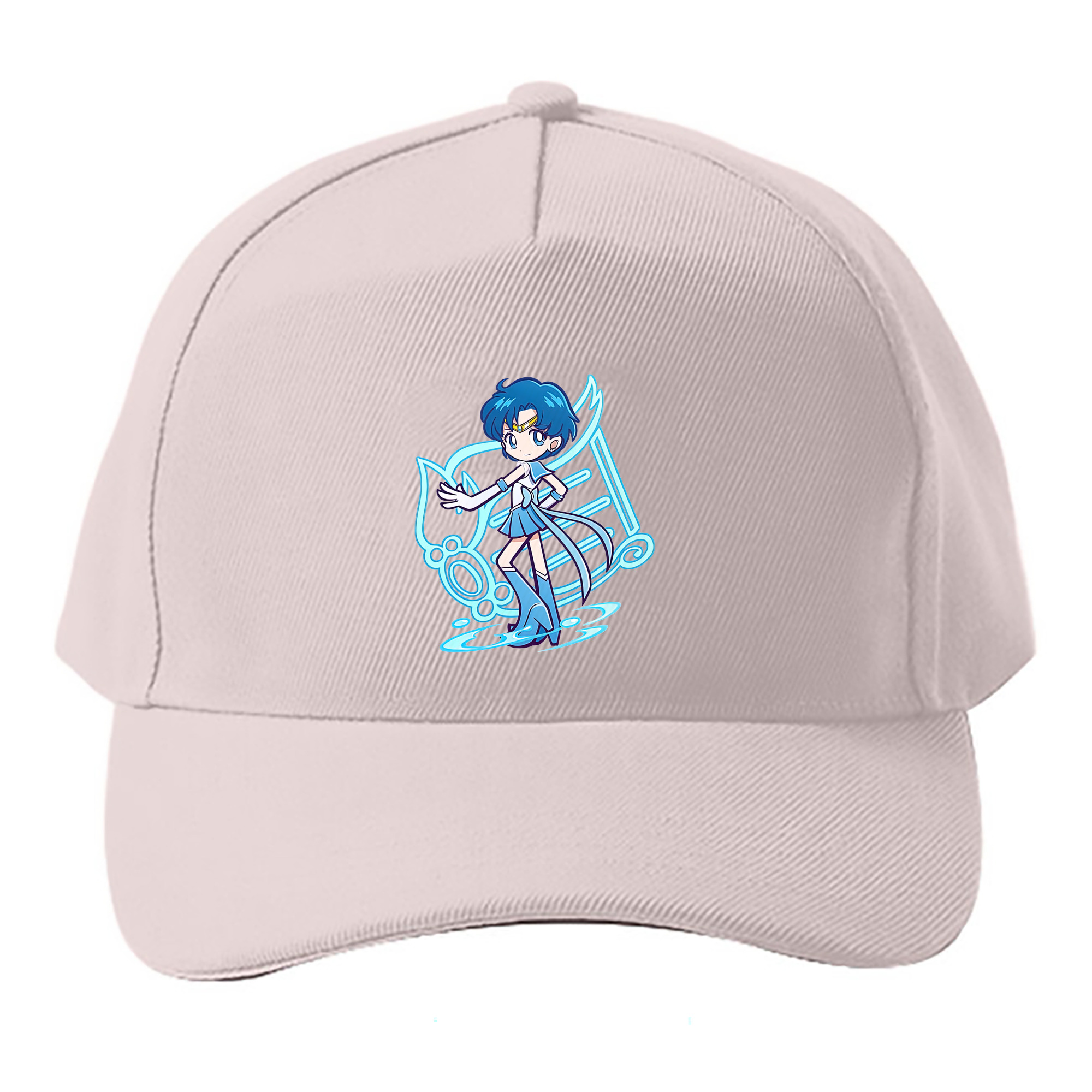 （画像用） 美少女戦士セーラームーン 水野 亜美 みずの あみ Sailor Moon Mizuno Ami ベースボールキャップ 綿100％ 男女兼用 帽子 スポーツ
